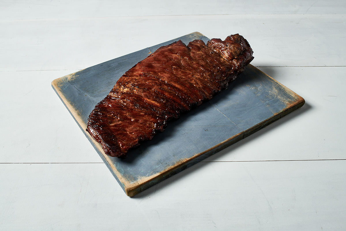 Dreamland-BBQ-Slab-of-Ribs Dreamland BBQ sausage, frozen and cooked.